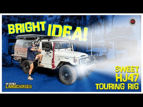 Troy's rigged and ready to go HJ47 tourer - Mr Landcruiser