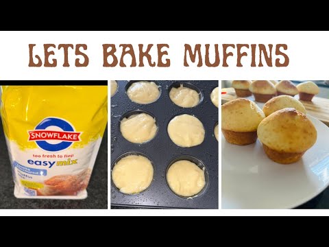 Easy mix vanilla muffins|South Africa