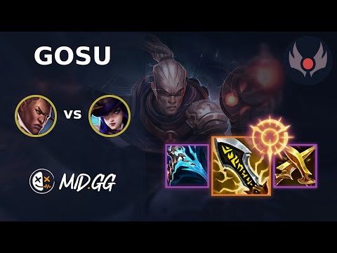 MID.GG: [ Gosu ] Lucian BOT vs Caitlyn | NA GRANDMASTER | LOL Season 2024