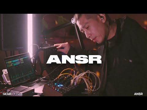 Techno, Minimal Techno : ANSR (LIVE SET) | GEARLOUNGE X MIXMIX: PATTERNS