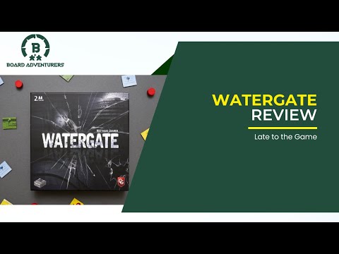 Watergate Board Game Review: Late to the Game
