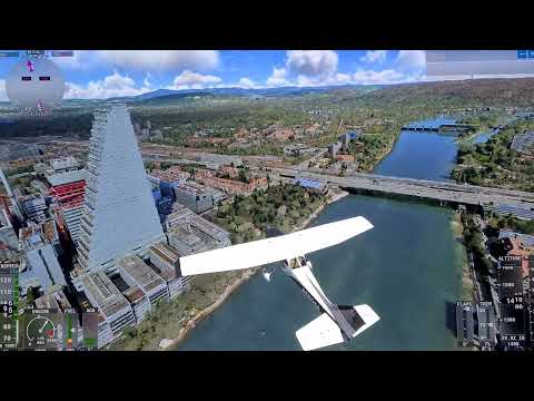 Microsoft Flightsimulator 2020 | Xbox Series X | Basel ~ Switzerland 🇨🇭 | Cessna