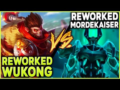 REWORKED WUKONG VS. REWORKED MORDEKAISER | WHO WINS THIS MATCHUP?! - League of Legends