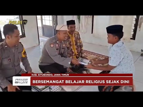 PRESISI UPDATE: POLRES SITUBONDO BERIKAN BANTUAN WAQAF AL QUR&rsquo;AN DAN BUKU IQRO 24/04/2025 (18.00)