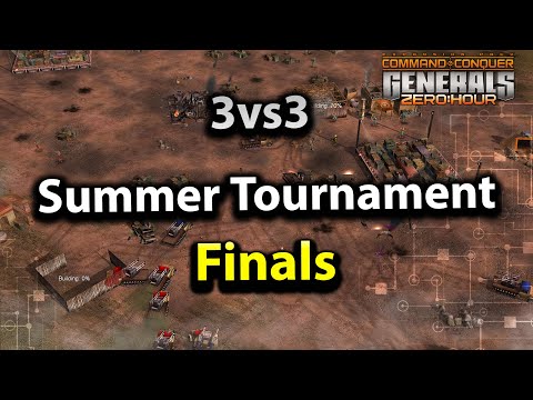 [AR\EN] 3vs3 Summer Tournament Finals | Generals ZeroHour