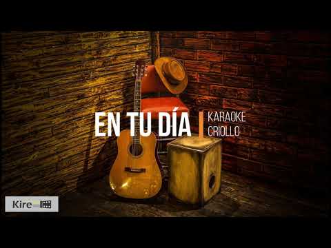 Serenata Criolla (En Tu Día / Feliz te recibe el año) - Vals - Karaoke criollo (Emilio Herrera)