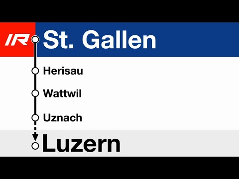 SOB Ansage | IR St. Gallen nach Luzern
