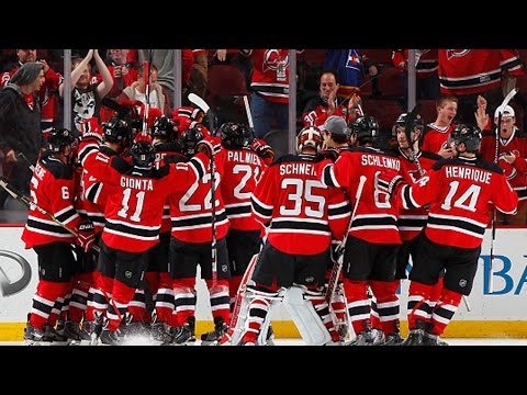 Larsson steals puck and nets OT winner on Smith