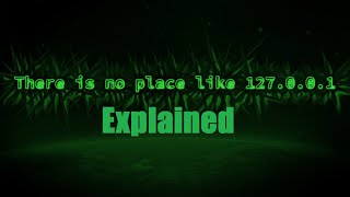 There Is No Place Like 127.0.0.1 - Explained - Activate LocalHost In Windows