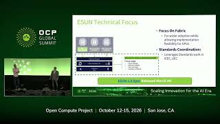 ESUN Open Ethernet for the AI Scale Up Era