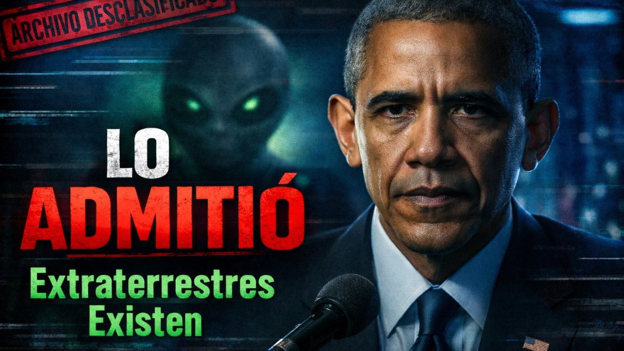 Obama ADMITE que los Extraterrestres EXISTEN
