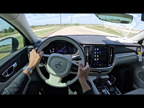 2024 Volvo S60 T8 Recharge Plus - POV Driving Impressions