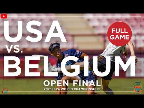 United States vs. Belgium (Open Final) | 2025 U-24 World Championships