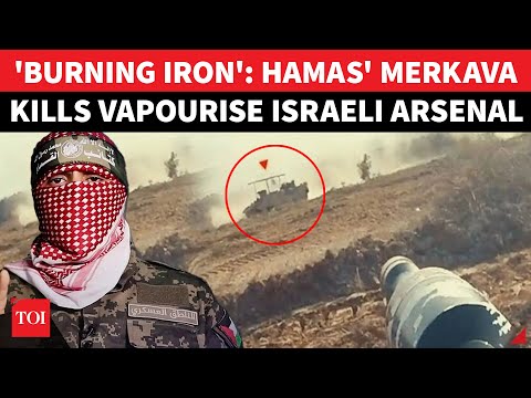Hamas Fighters 'CAPTURE & DESTROY' 100s Of Israeli Merkava Tanks In Stunning Military Feat: Report