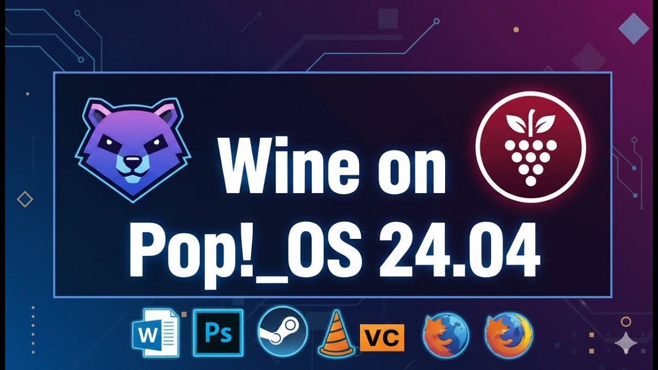 Install Wine on Pop!_OS 24.04 (Noble with Cosmic Desktop) – Run Windows Apps the Right Way