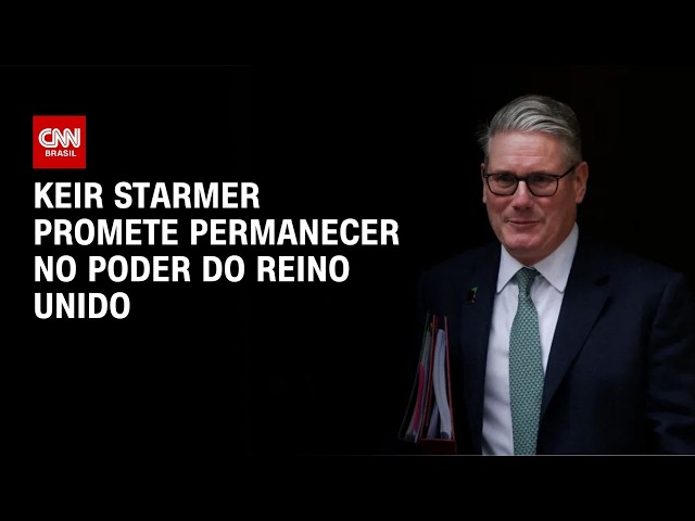 Starmer promete continuar lutando por mudança após derrota nas eleições | CNN NOVO DIA