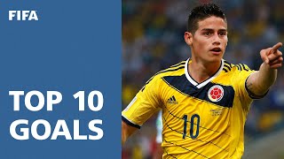 TOP 10 GOALS: 2014 FIFA World Cup Brazil™ [OFFICIAL]