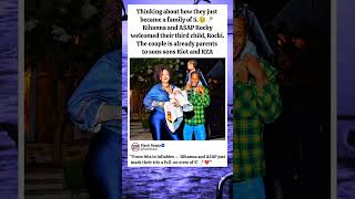 Rihanna &amp; A$AP Rocky Welcome Baby No. 3 — Meet Rocki! 🍼✨ #shorts