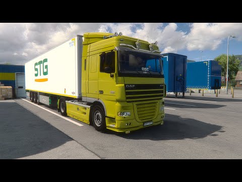 Euro Truck Simulator 2 | ETS2 1.45 | DAF XF 105 | Map Promods | Oslo (N) to Klaksvik (FO)