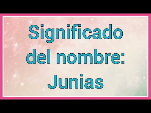 Nombre : Junias Significado y versículo bíblico y versículo bíblico