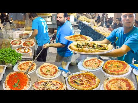 Straordinaria Pizzeria Itinerante 'I Borboni' di Padova, Itália, Sforna Pizza Napoletana Senza Sosta