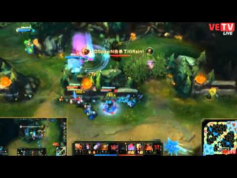 EDG Pawn | Pick Zed | Fail Flash vs Invictus Gaming (Game 1)