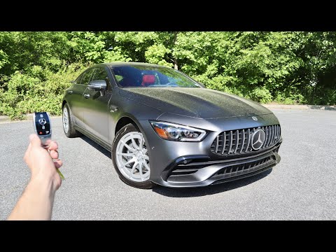 2022 Mercedes Benz AMG GT53: Start Up, Exhaust, Test Drive, POV and Review