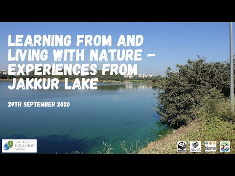 Learning from and living with nature - Experiences from Jakkur lake