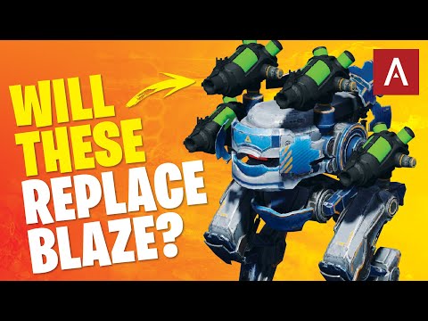 War Robots: New Light Weapon TOXIN Will It Replace Blaze? Test Server Gameplay WR