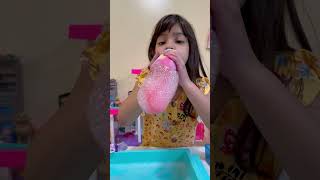 TESTE: BOLHA DE SABÃO COLORIDA - Mariana Veras  #shorts