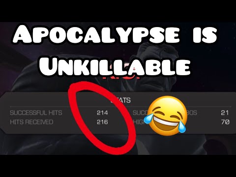 Apocalypse Unkillable in Abyss for almost 4 minutes 😂