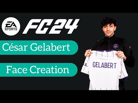 EA Sports FC 24 César Gelabert Face Creation|PS4, PS5, XBOX ONE, XBOX SERIES X | by ML Face Creation