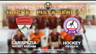 preview picture of video 'Highlights - CARISPEZIA HOCKEY SARZANA - HOCKEY PIEVE 010  5--7'
