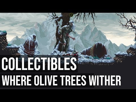 All Collectibles - Where Olive Trees Wither (Gémino Quest Included) - Blasphemous