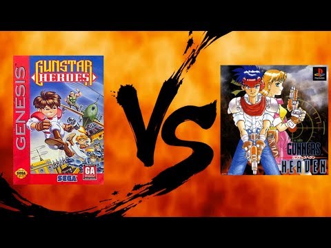Gunstar Heroes vs Gunner's Heaven: Which is the ultimate run & gun? - UHVGN
