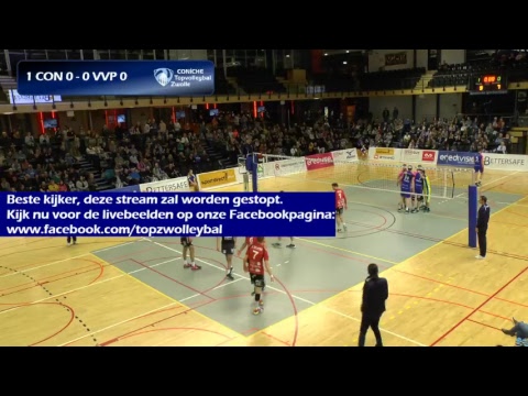 Livestream Coníche Topvolleybal Zwolle - Vallei Volleybal Prins | 03-02-2018