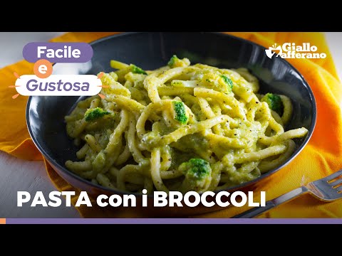 PASTA COI BROCCOLI 🥦 - Un primo piatto gustoso e genuino dalla cremina avvolgente! 😋