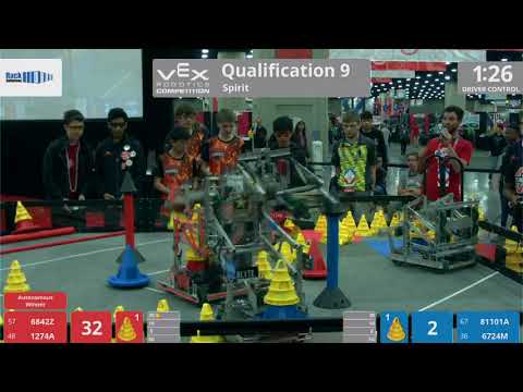2018 VRC-MS Spir Q9 - 6842Z 1274A vs 81101A 6724M - 127 to 14