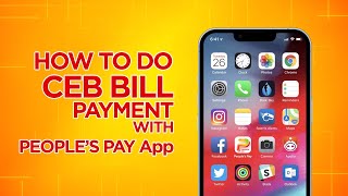 How to do a CEB bill payment with People