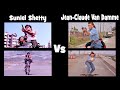 Suniel Shetty Vs Van Damme Hollywood Comparison