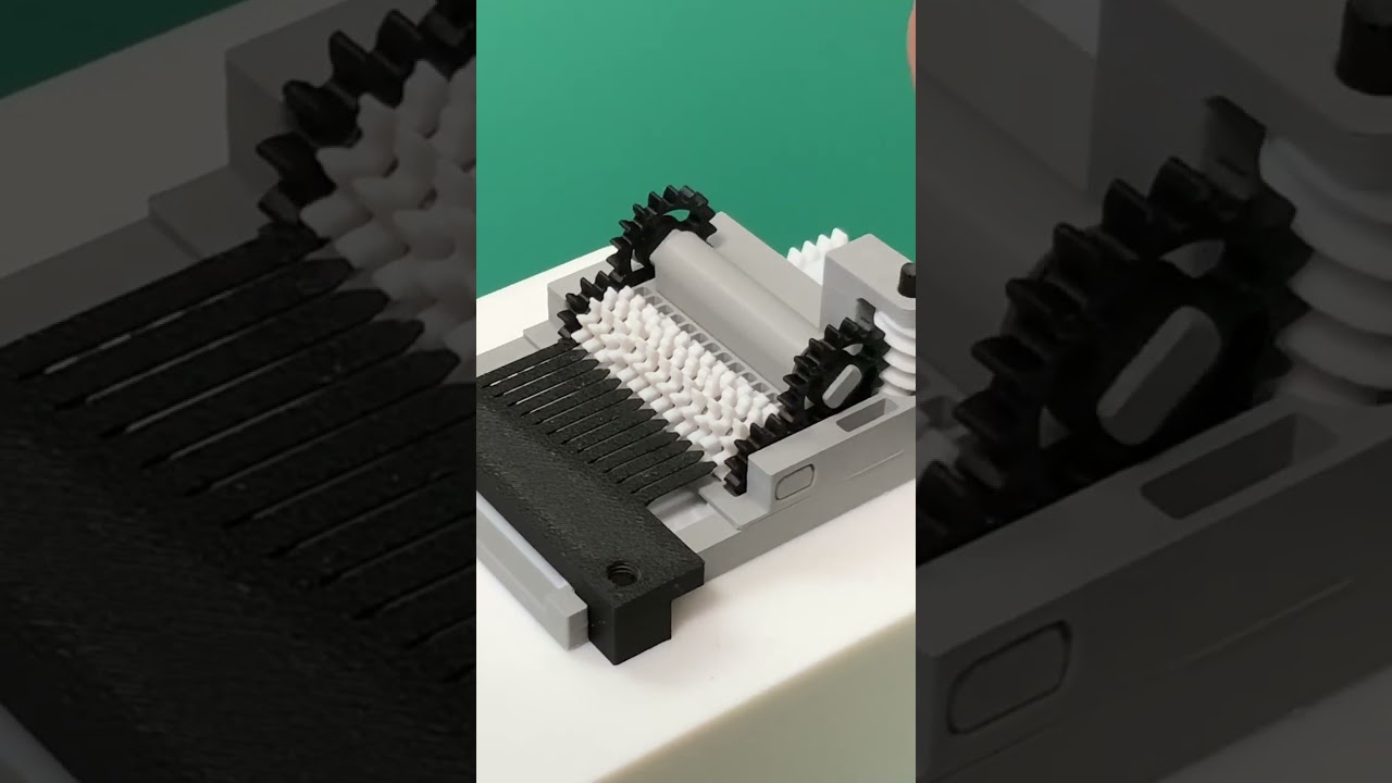 【Happy Birthday】100% 3D Printed Music Box / 全部プラスチックで演奏してみた