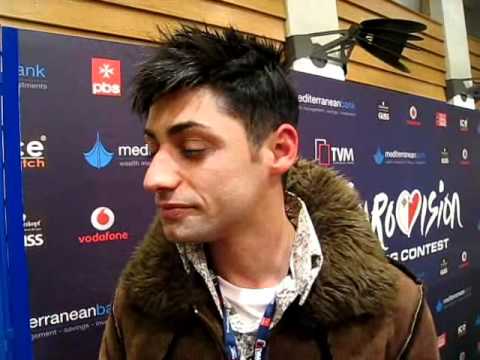 Malta National Selection 2011 - Glen Vella Interview after the Semi Final