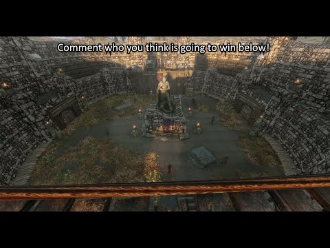 Skyrim Battle:Who is the strongest faction leader in Skyrim? NPC free for all!