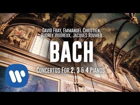 David Fray records Bach concertos for 2, 3 & 4 pianos