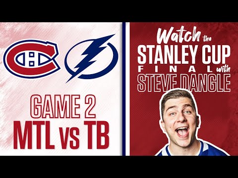 Re-Watch Montreal Canadiens vs. Tampa Bay Lightning Game 2 LIVE w/ Steve Dangle