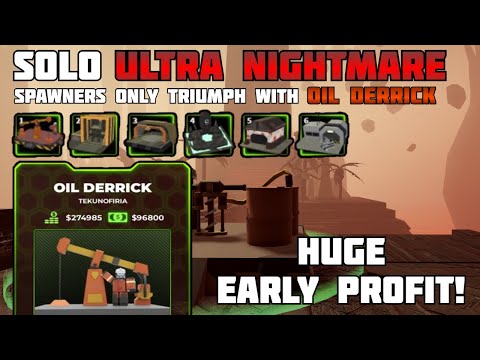 TDX | Solo ULTRA on Finality Spawners Only with Oil Derrick