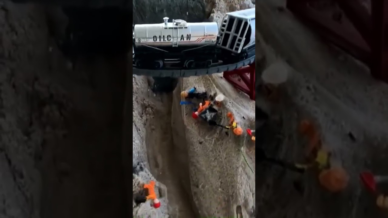 Diorama Flooding Simulation #shorts