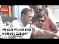 'PM Modi was not born in the OBC category. He was born Teli caste in Gujarat': Rahul Gandhi