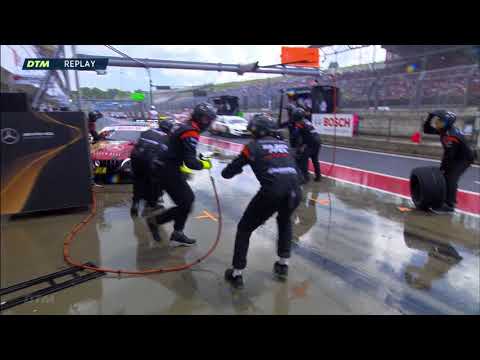 DTM-Rennen von mehreren schweren Unfällen überschattet