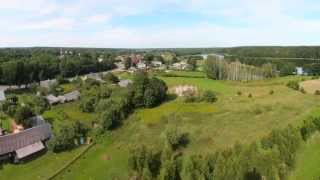 preview picture of video 'Kaltanėnai nuo vandens bokšto / Panorama of Kaltanenai'